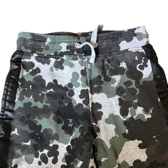 Stella McCartney Kids Camo Printed Joggers Army Green Brown Size 8 years - Picture 4 of 9